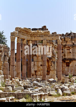 Temple de Vénus - Baalbek, Liban Banque D'Images