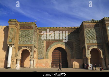 Bab Mansour Banque D'Images