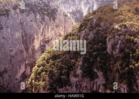 Les Gorges du Verdon, Haute Provence, France Banque D'Images