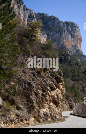 Grand Canyon du Verdon, Provence, France Banque D'Images