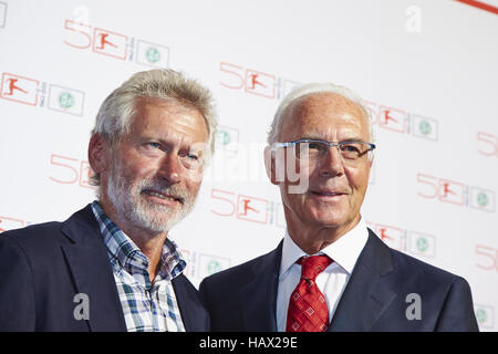 50 anniversaire de la Bundesliga allemande Banque D'Images