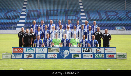 L'équipe 1.FC Magdebourg 2013-2014 Banque D'Images