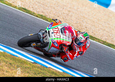 Pilote de MotoGP Nicky Hayden Banque D'Images