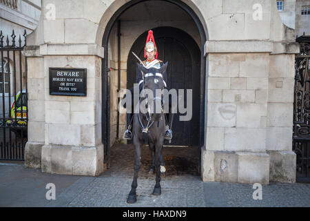 Horse Guard Londres à Whitehall Horse Guards Parade Banque D'Images