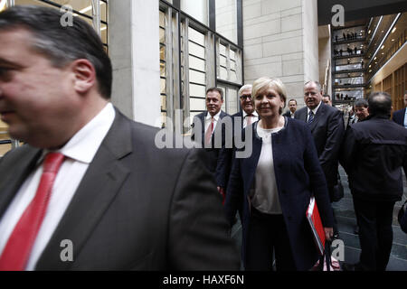 CSU/CDU et SPD - troisième tour Banque D'Images