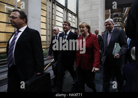 CSU/CDU et SPD - troisième tour Banque D'Images