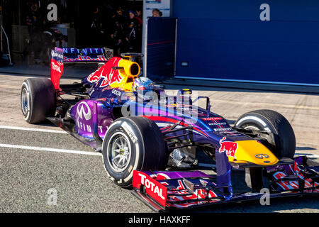 Le Team Red Bull F1, Sebastian Vettel, 2013 Banque D'Images