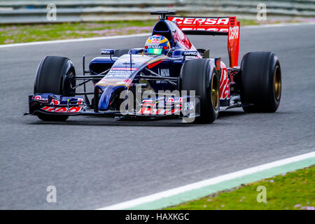 Team Toro Rosso F1, Jean-Eric Vergne, 2014 Banque D'Images