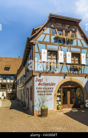 Paul Schneider Winery, Eguisheim Banque D'Images