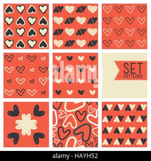 Coeur de fond vecteur Illustration de Vecteur