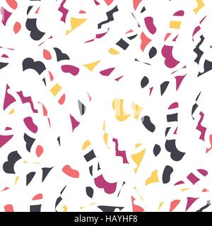Grunge modèle transparent coloré très tendance Illustration de Vecteur