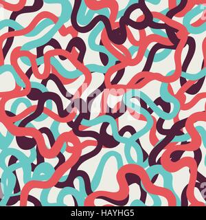 Fashion stripe pattern transparente Illustration de Vecteur
