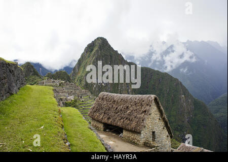 Au Pérou, le Machu Picchu Banque D'Images