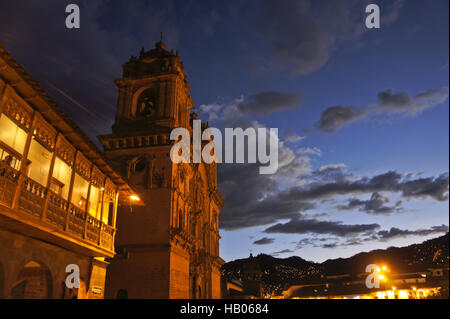 Le Pérou, Cuzco, Plaza de Armas Banque D'Images