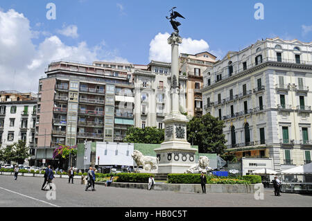 La Piazza dei Martiri, carré, Naples, Italie Banque D'Images