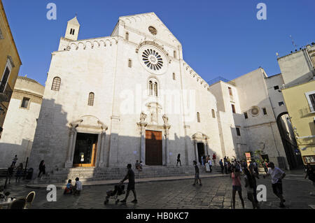 San Sabino, cathédrale, vieille ville, Bari, Italie Banque D'Images