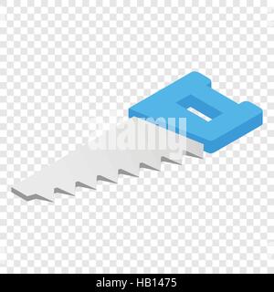 L'icône 3D isométrique de scie à métaux Illustration de Vecteur