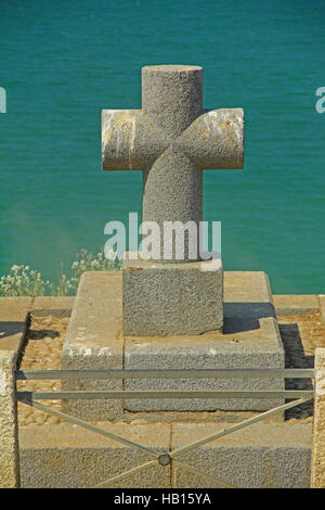 Tombe de Francois-René de Chateaubriand Banque D'Images