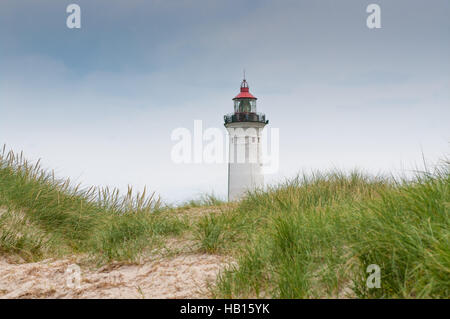 Le phare de l'ery Lyngvig Banque D'Images