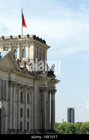 Bâtiment du Reichstag 001. Berlin Banque D'Images