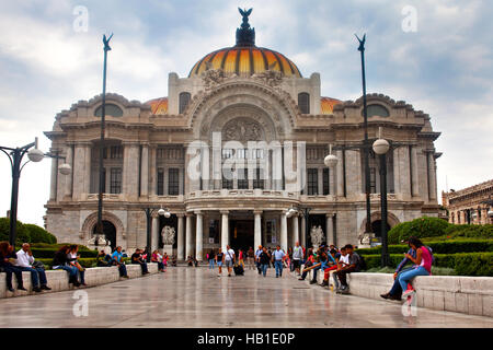 Palacio de Bellas Artes de Mexico Banque D'Images