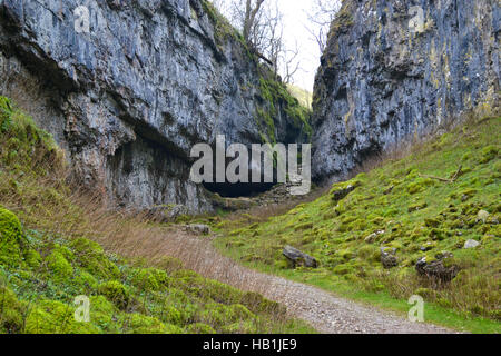 Trow Gill à l'Yorkshire Dales Banque D'Images