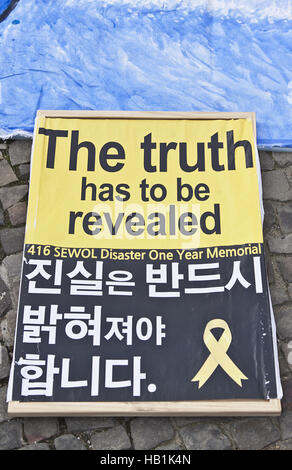 Sewol Banque D'Images