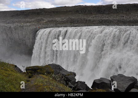 L'Île, Dettifoss Banque D'Images