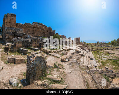 Photo de ville ancienne Hierapolis Banque D'Images