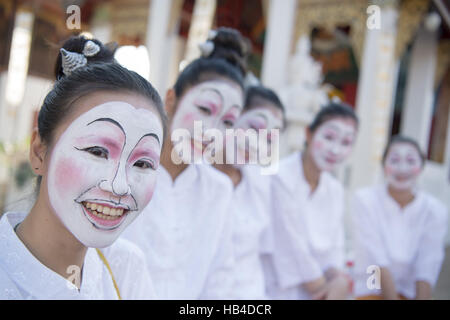 Asie Thaïlande Chiang Loy Krathong FESTIVAL Banque D'Images