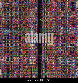 Abstract glowing neon lines background Banque D'Images