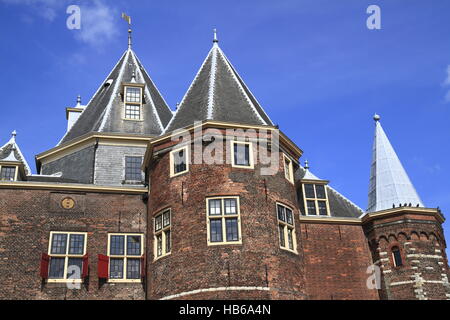 De Waag à Amsterdam Banque D'Images