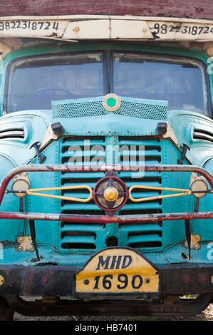 Vintage années 1960 bateau-camion indien.Maharashtra, Inde Banque D'Images