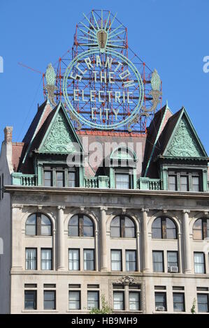 Dans la construction électrique Scranton Scranton, PA Banque D'Images