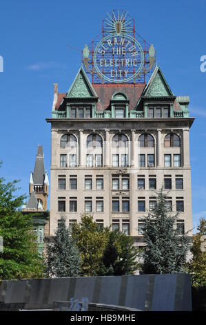 Dans la construction électrique Scranton Scranton, PA Banque D'Images