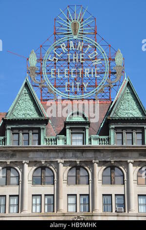 Dans la construction électrique Scranton Scranton, PA Banque D'Images