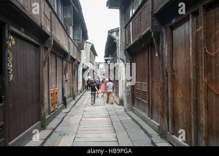 La Chine, la Province de Zhejiang, WuzhenChina Banque D'Images