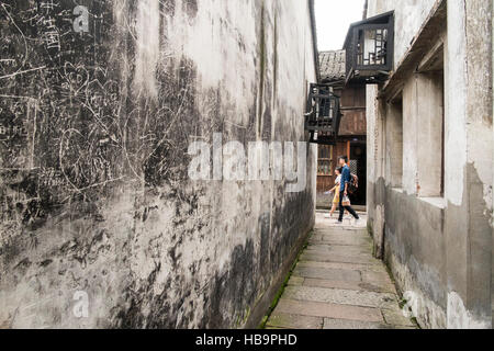 La Chine, la Province de Zhejiang, WuzhenChina, Banque D'Images