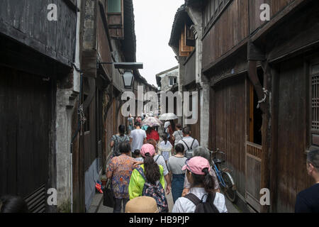 La Chine, la Province de Zhejiang, WuzhenChina, Banque D'Images