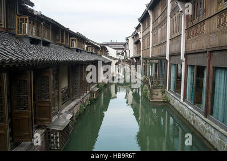 La Chine, Wuzhen, Xizha Scenic Zone Banque D'Images