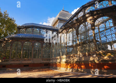 Crystal Palace à Madrid, Espagne Banque D'Images