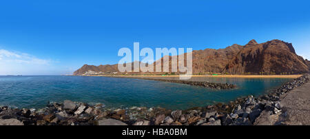 Plage Teresitas à Tenerife - Îles Canaries Banque D'Images