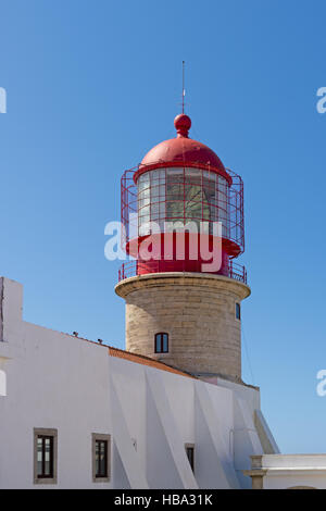 Le phare de Cabo de Sao Vicente Banque D'Images