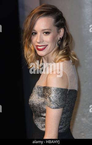 Londres, Royaume-Uni. 4 décembre 2016. Chloe Pirrie. Tapis rouge pour les arrivées 2016 British Independent Film Awards au Old Billingsgate. Banque D'Images