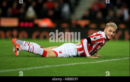 Marko Arnautovic, Stoke City Banque D'Images