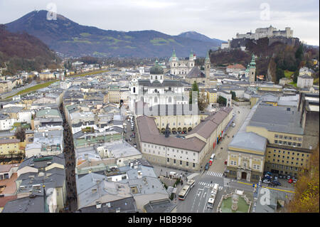 Vieille ville de la ville de Salzbourg en Autriche Banque D'Images