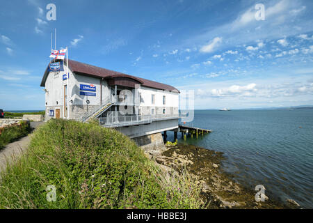 La nouvelle station de sauvetage de 2016 sur Llangefni Anglesey au nord du Pays de Galles Banque D'Images