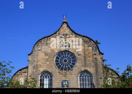 Édimbourg, Canongate Kirk, Royal Mile Banque D'Images