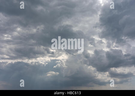 ciel avant la pluie Banque D'Images