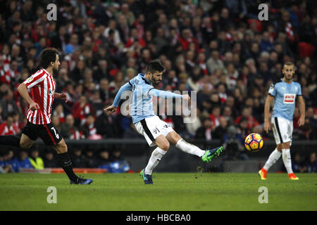 Bilbao, Espagne. 08Th Dec 2016. Mactch Jour 14 Jeu de La Liga Santander la saison 2016-2017 entre l'Athletic Club Bilbao et S.D'Eibar joué San Mames Stadium le dimanche 4 décembre 2016. Bilbao, Espagne. Credit : VWPics/Alamy Live News Banque D'Images